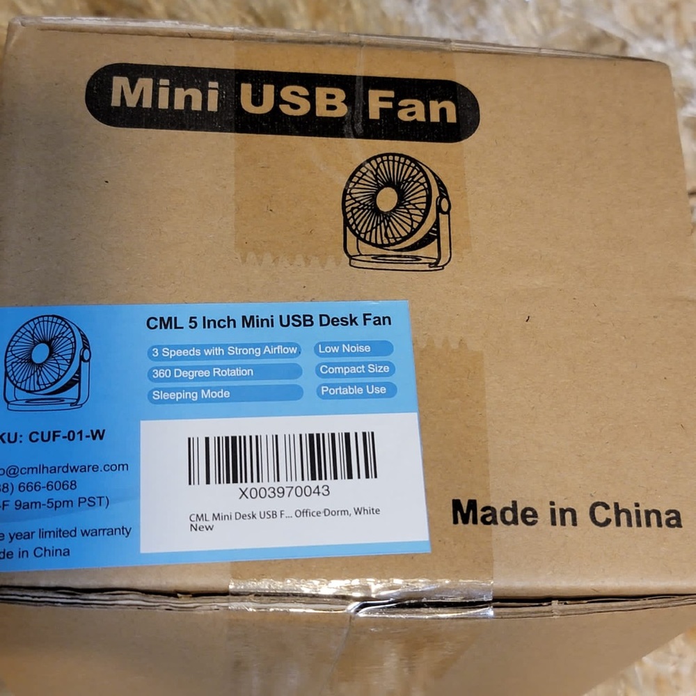 Mini USB Portable Fan - Picture 5 of 5